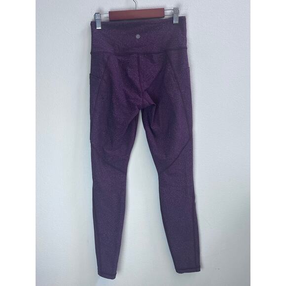 Athleta Salutation Stash Pocket Rainwater Tight High Rise Legging Women's XS - Picture 4 of 13
